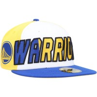 Бейсболка Golden State Warriors New Era Back Half 9FIFTY - White/Royal