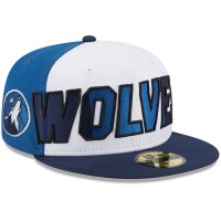 Бейсболка Minnesota Timberwolves New Era Back Half 9FIFTY - White/Navy