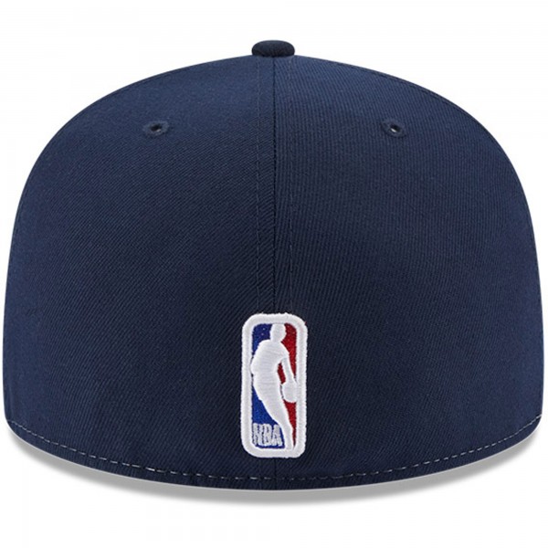 Бейсболка Minnesota Timberwolves New Era Back Half 9FIFTY - White/Navy