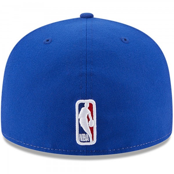 Бейсболка Philadelphia 76ers New Era Back Half 9FIFTY - White/Royal