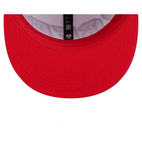 Бейсболка Philadelphia 76ers New Era Back Half 9FIFTY - White/Royal