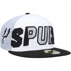 Бейсболка San Antonio Spurs New Era Back Half 9FIFTY - White/Black