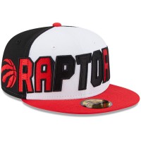 Бейсболка Toronto Raptors New Era Back Half 9FIFTY - White/Red