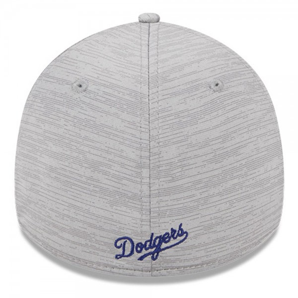 Бейсболка Los Angeles Dodgers New Era 2023 Clubhouse 39THIRTY - Gray