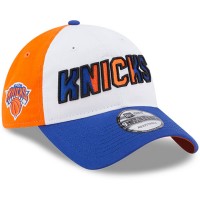 Бейсболка New York Knicks New Era Back Half 9TWENTY - White/Blue
