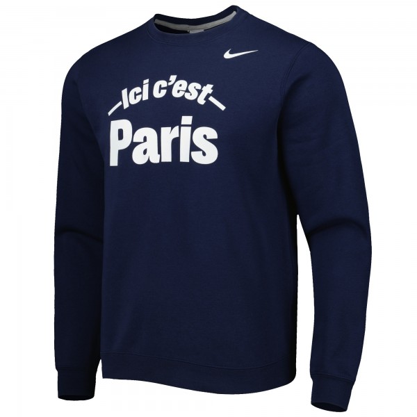 Кофта Paris Saint-Germain Nike Club Fleece - Navy