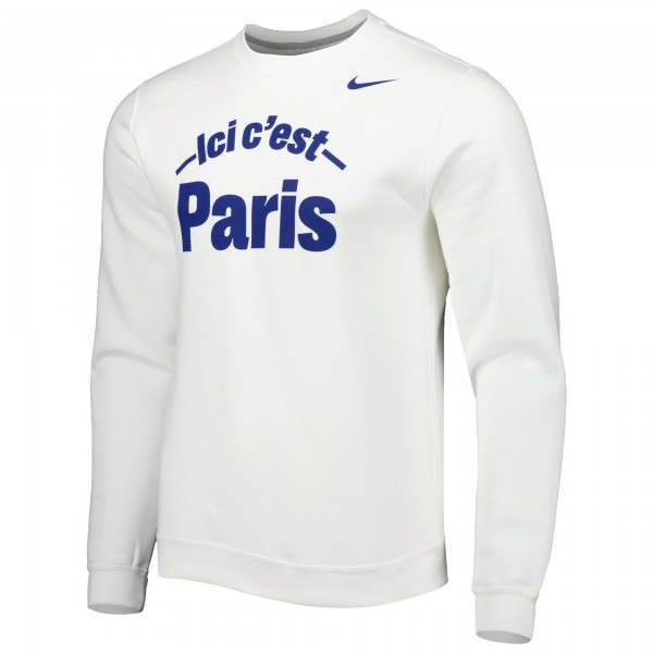 Кофта Paris Saint-Germain Nike Club Fleece - White