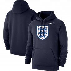 England National Team Nike Club Primary Pullover Hoodie - Navy