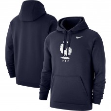 France National Team Nike Club Primary Pullover Hoodie - Navy