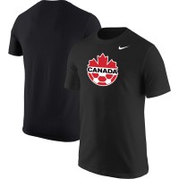 Canada Soccer Nike Core T-Shirt - Black