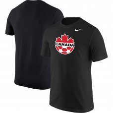 Canada Soccer Nike Core T-Shirt - Black