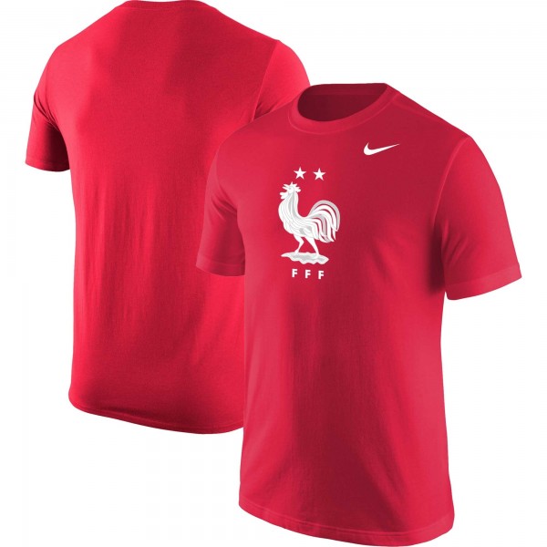 France National Team Nike Core T-Shirt - Red