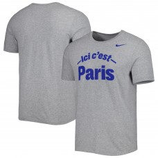 Футболка Paris Saint-Germain Nike Core - Heather Gray