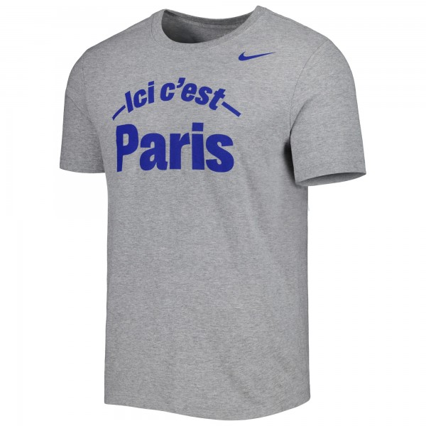 Футболка Paris Saint-Germain Nike Core - Heather Gray