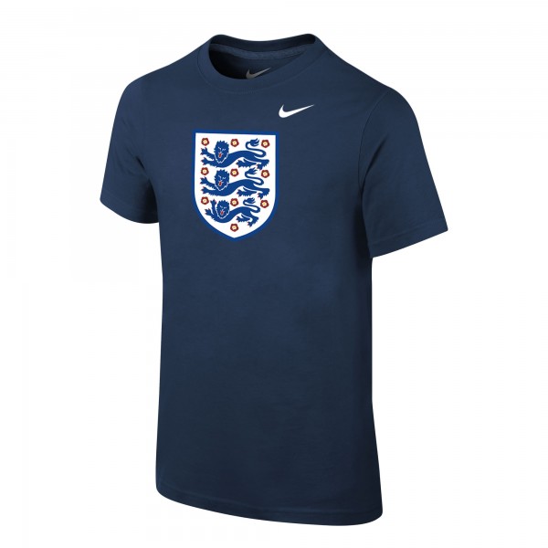 Подростковая England National Team Nike Core Team T-Shirt - Navy
