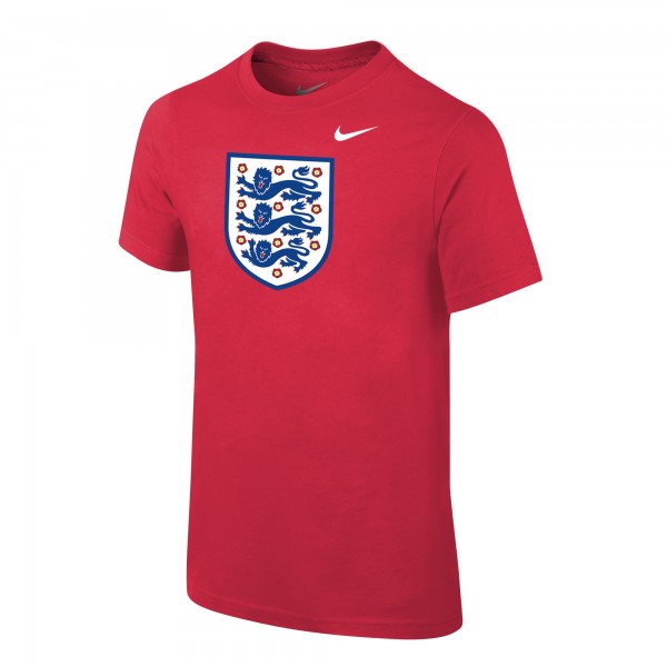 Подростковая England National Team Nike Core Team T-Shirt - Red