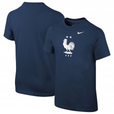 Подростковая France National Team Nike Core Team T-Shirt - Navy
