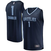 Игровая форма  Kennedy Chandler Memphis Grizzlies 2022 NBA Draft Second Round Pick Fast Break Replica Player Icon - Edition - Navy