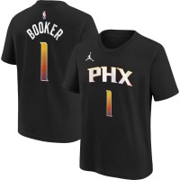 Футболка Devin Booker Phoenix Suns Jordan Brand Youth Statement Edition - Black