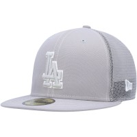 Бейсболка Los Angeles Dodgers New Era 2023 On-Field Batting Practice 59FIFTY - Gray