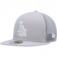 Бейсболка Los Angeles Dodgers New Era 2023 On-Field Batting Practice 59FIFTY - Gray
