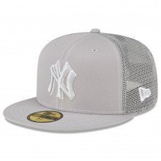 Бейсболка New York Yankees New Era 2023 On-Field Batting Practice 59FIFTY - Gray