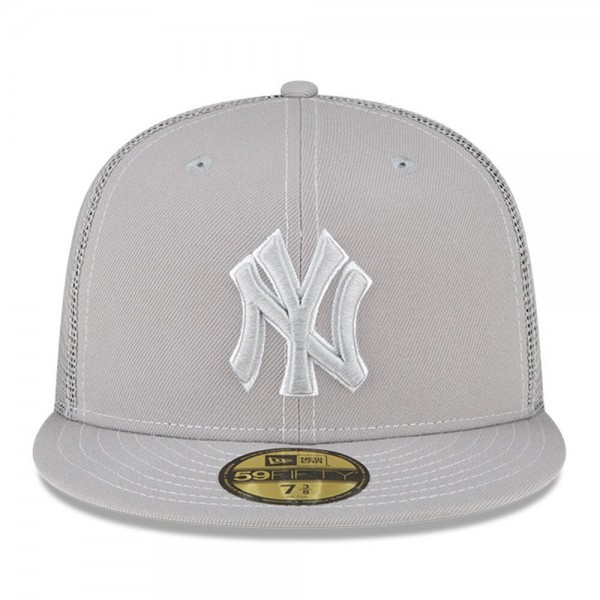 Бейсболка New York Yankees New Era 2023 On-Field Batting Practice 59FIFTY - Gray