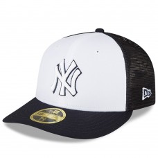 Бейсболка New York Yankees New Era 2023 On-Field Batting Practice Low Profile 59FIFTY - Navy/White