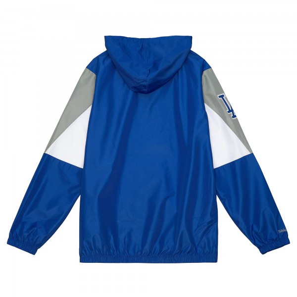 Ветровка на молнии Los Angeles Dodgers Mitchell & Ness Throw It Back - Royal