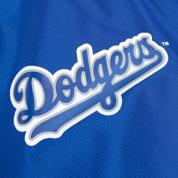 Ветровка на молнии Los Angeles Dodgers Mitchell & Ness Throw It Back - Royal