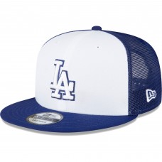 Бейсболка Los Angeles Dodgers New Era 2023 On-Field Batting Practice 9FIFTY - Royal/White