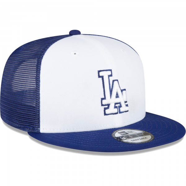 Бейсболка Los Angeles Dodgers New Era 2023 On-Field Batting Practice 9FIFTY - Royal/White
