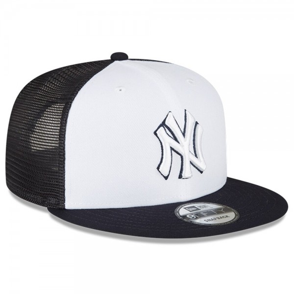 Бейсболка New York Yankees New Era 2023 On-Field Batting Practice 9FIFTY - Navy/White