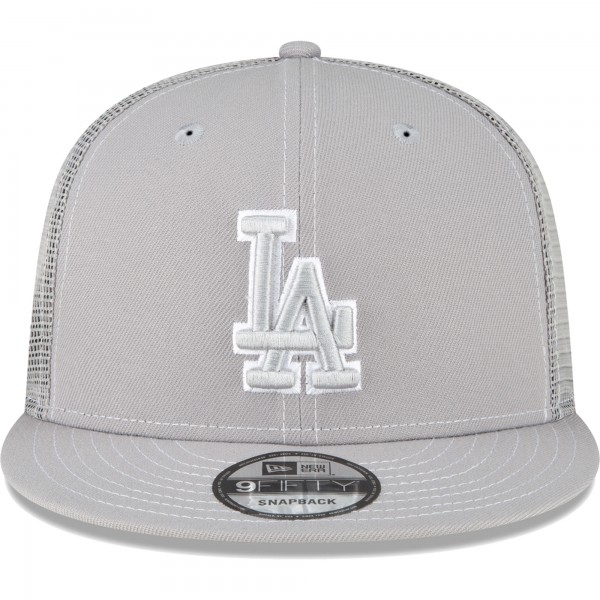 Бейсболка Los Angeles Dodgers New Era 2023 On-Field Batting Practice 9FIFTY - Gray