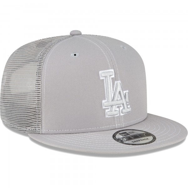 Бейсболка Los Angeles Dodgers New Era 2023 On-Field Batting Practice 9FIFTY - Gray