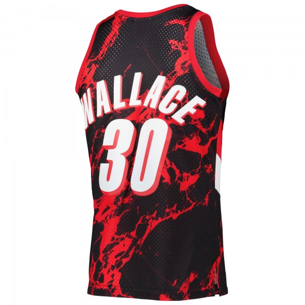 Игровая форма  Rasheed Wallace Portland Trail Blazers Mitchell & Ness 1999/00 Hardwood Classics Marble Swingman - Black
