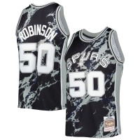 Игровая форма  David Robinson San Antonio Spurs Mitchell & Ness 1998-99 Hardwood Classics Marble Swingman - Black