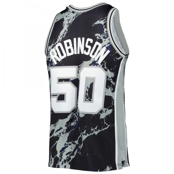 Игровая форма  David Robinson San Antonio Spurs Mitchell & Ness 1998-99 Hardwood Classics Marble Swingman - Black