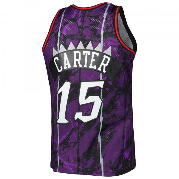 Игровая форма  Vince Carter Toronto Raptors Mitchell & Ness 1998-99 Hardwood Classics Marble Swingman - Purple