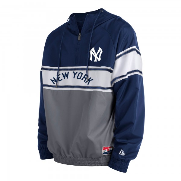 Куртка на короткой молнии New York Yankees New Era Ripstop Raglan - Navy