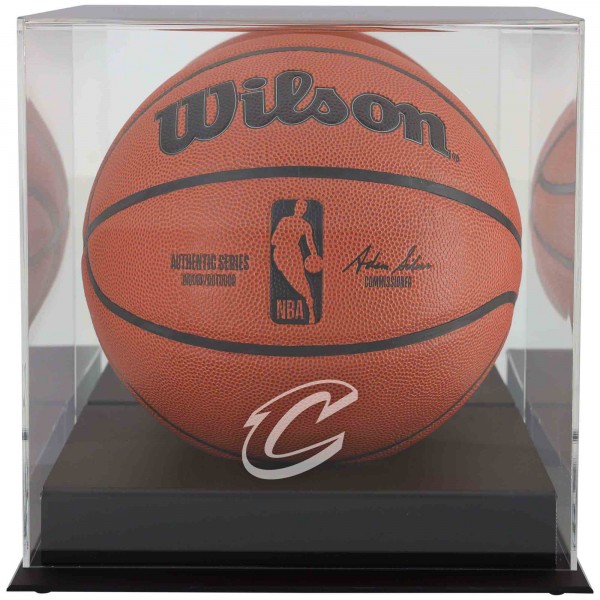 Cleveland Cavaliers Fanatics Authentic Blackbase Logo Basketball Display Case
