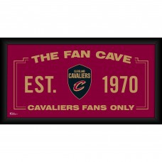 Framed Cleveland Cavaliers Fanatics Authentic 10 x 20 Fan Cave Collage