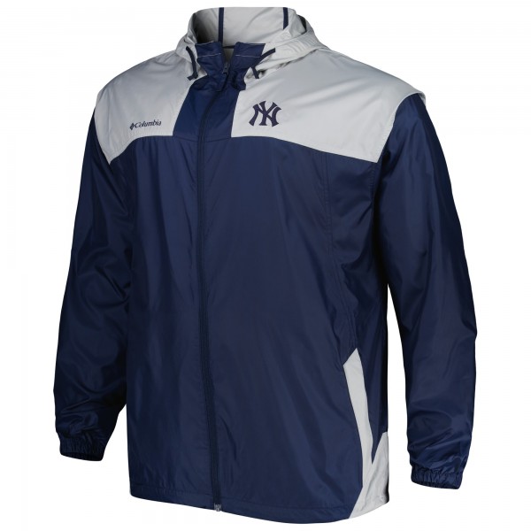 Ветровка на молнии New York Yankees Columbia Flash Forward Challenger Omni-Shade - Navy