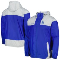 Ветровка на молнии Los Angeles Dodgers Columbia Omni-Shade Flash Forward Challenger - Royal/Gray