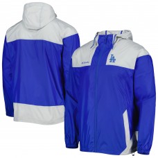 Ветровка на молнии Los Angeles Dodgers Columbia Omni-Shade Flash Forward Challenger - Royal/Gray