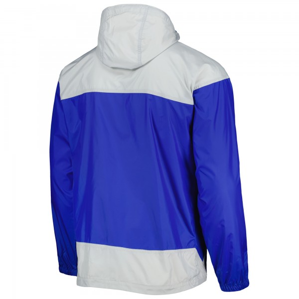 Ветровка на молнии Los Angeles Dodgers Columbia Omni-Shade Flash Forward Challenger - Royal/Gray