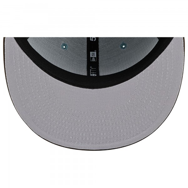Бейсболка New York Yankees New Era  1999 World Series Beach Kiss 59FIFTY - Light Blue/Brown