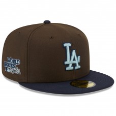 Бейсболка Los Angeles Dodgers New Era  1981 World Series Walnut 9FIFTY - Brown/Navy