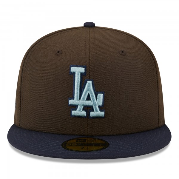 Бейсболка Los Angeles Dodgers New Era  1981 World Series Walnut 9FIFTY - Brown/Navy