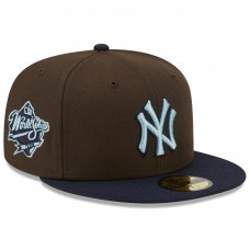 Бейсболка New York Yankees New Era  1999 World Series Walnut 9FIFTY - Brown/Navy